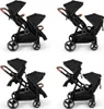 Baninni Poussette 4-en-1 Duo avec siège-auto Luiz Noir Voir les images du produit 2