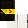 Idena Notizbuch 80g/m² liniert schwarz DIN A5 192 Seiten Produktbild-Vorschau 2