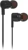 A pair of black JBL in-ear headphones against a white background. Anteprima dell’immagine prodotto