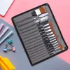 18pcs/Set Acrylpinsel Pinsel mit Aufbewahrungsbeutel DIY Produktbild-Vorschau 3
