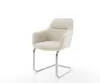 DELIFE Freischwinger Pejo-Flex Cord Beige Freischwinger Produktbild-Vorschau 1