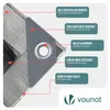 VOUNOT® 4x6m  Abdeckplane 180 g/m² Wasserdicht lkw Plane Produktbild-Vorschau 2