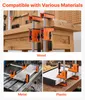 VEVOR Schraubzwingen 4er-Pack, 60,96 cm Öffnung, F-Zwingen, Produktbild-Vorschau 5