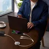 3-in-1 Baseus Free2Draw USB to M+L+C 100W cable, 1.1 m Anteprima dell’immagine prodotto 13