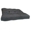 A dark gray dog bed is shown against a white background. Produktbild-Vorschau