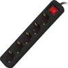 LANBERG Steckdosenleiste 3m 5x Schuko mit Schalter schwarz Produktbild-Vorschau 6