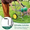 COSTWAY Vozík na hadici kovový, 70 m na 20mm hadici, vozík Náhled obrázku produktu 5