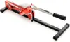A red and black laminate and vinyl floor cutter is shown against a white background. Produktbild-Vorschau
