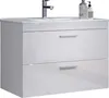 trendteam Bad Waschbeckenunterschrank Devon Weiß Produktbild-Vorschau 6