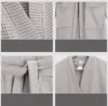 HOMELEVEL Pique Bademantel für Damen und Herren - Produktbild-Vorschau 5