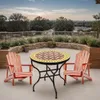 ORIGINAL Marokkanischer Mosaiktisch Gartentisch ø 80cm Groß Produktbild-Vorschau 4