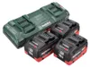 Metabo 18 V Basis Set 3x Akku 10,0 Ah LIHD + ASC 145 DUO Produktbild-Vorschau 2