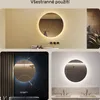 Spiegel mit Beleuchtung 70 cm- Rund Badezimmerspiegel mit Produktbild-Vorschau 2