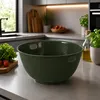 Rührschüssel mit Deckel + Salatseiher Sieb Grün Kunststoff Produktbild-Vorschau 3