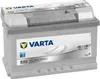 A Varta Silver Dynamic E38 car battery is shown against a white background. Produktbild-Vorschau