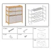 5five Simply Smart Regal Tidy Box mit 6 Körben, Bambus, Produktbild-Vorschau 6