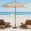 COSTWAY Sonnenschirm φ200cm, Boho Gartenschirm mit Fransen, Produktbild-Vorschau 8