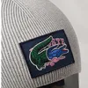 Gorro uni Lacoste de lana texturizada (RB0001) - Gris Vista previa de la imagen del producto 2