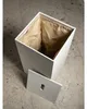 Gedy LUXURY wasmand, 30x61,8x30 cm, zwart Productafbeelding-voorbeeld 2