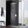 JOHO 30cm Regendusche Duschkopf Eckige Einbauduschköpfe Produktbild-Vorschau 2