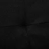 A close-up view of black fabric with a visible seam. Náhled obrázku produktu