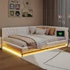 INONEFT  Polsterbett 140x200cm mit LED- und Produktbild-Vorschau 2
