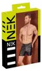 NEK Mattlook High Waist Shorts mit Schnallenriemen Produktbild-Vorschau 5