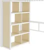 Letto a castello Flieks 90x200 cm con scrivania e scaffale, Anteprima dell’immagine prodotto 9