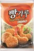 A bag of Samlip Panko breadcrumbs with fried shrimp and other food items. Náhľad obrázku produktu