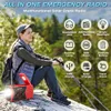 AM/FM Wetterradio mit Solar & Handkurbel – 2000mAh Produktbild-Vorschau 2