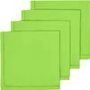 HOMESCAPES Stoffservietten aus Baumwolle, 4er-Set, limette Produktbild-Vorschau 1