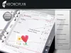 Chronoplan 50330, Karo Blatt, Midi, weiß Produktbild-Vorschau 4