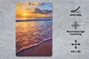 MuchoWow® Mauspad Mousepad Meer - Strand - Sonnenuntergang Produktbild-Vorschau 2