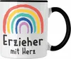 Trendation - Erzieher Tasse Geschenk mit Herz Geschenke Produktbild-Vorschau 1