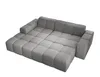 Sofa mit Hocker, Couch L-Form, Veloursstoff, Links Sofa, Produktbild-Vorschau 8