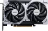 A front view of an MSI graphics card with two fans. Produktbild-Vorschau