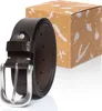 TOM TAILOR Leder Gürtel Adjustable Fashion Belt W80 Dark Produktbild-Vorschau 3