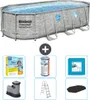 Bestway Oval Power Steel Swim Vista Swimmingpool – Produktbild-Vorschau 1