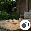 Tischleuchte Schwarz inkl  LED, wiederaufladbar mit Produktbild-Vorschau 9