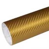 (5,91€/m²) Rapid Teck® 3D Carbon Folie Gold Autofolie 152 Produktbild-Vorschau 2