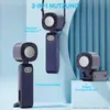 Kühlung Mini Hand Ventilator 5000mAh Akku Aufladbar Lüfter Produktbild-Vorschau 4