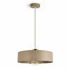 Luxolar Pendelleuchte Beige Gold E27 LED 60W - modern Produktbild-Vorschau 1