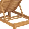 vidaXL Sonnenliege Massivholz Teak Produktbild-Vorschau 11