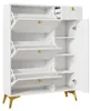 Armoire à chaussures avec 3 portes, 1 tiroir et 1 porte, Voir les images du produit 9
