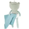 Bieco Grenouille Doudou avec doudou | 30 cm | Peluche Voir les images du produit 7