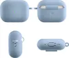 Multiple views of a light blue silicone case for Apple AirPods Pro 2. Produktbild-Vorschau