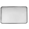 A rectangular metal sheet with rounded corners, presented on a white background. Produktbild-Vorschau
