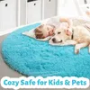 Tapis rond 152 cm - Lavable et doux pour chambre d'enfant Voir les images du produit 2