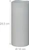 Bougies LED Relaxdays, lot de 2, 24,5 cm, avec Voir les images du produit 4