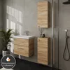 Planetmöbel Badmöbel-Set Waschtisch mit Unterschrank 63 cm Produktbild-Vorschau 3